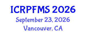 International Conference on Refugee Protection and Forced Migration Studies (ICRPFMS) September 23, 2026 - Vancouver, Canada
