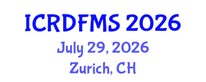 International Conference on Refugee, Displacement and Forced Migration Studies (ICRDFMS) July 29, 2026 - Zurich, Switzerland