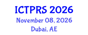 International Conference on Theology, Philosophy, and Religious Studies (ICTPRS) November 08, 2026 - Dubai, United Arab Emirates