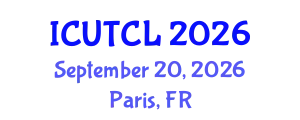 International Conference on Urban Transportation and City Logistics (ICUTCL) September 20, 2026 - Paris, France