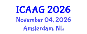 International Conference on Advanced and Applied Geomechanics (ICAAG) November 04, 2026 - Amsterdam, Netherlands