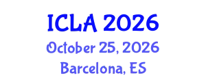 International Conference on Landscape and Architecture (ICLA) October 25, 2026 - Barcelona, Spain