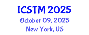 International Conference on Software Testing and Methods (ICSTM) October 09, 2025 - New York, United States