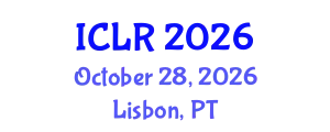 International Conference on Learning Representations (ICLR) October 28, 2026 - Lisbon, Portugal
