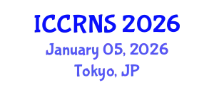 International Conference on Cyber Resilience for National Security (ICCRNS) January 05, 2026 - Tokyo, Japan