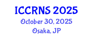 International Conference on Cyber Resilience for National Security (ICCRNS) October 30, 2025 - Osaka, Japan
