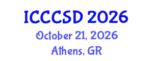 International Conference on Concrete Construction and Structural Design (ICCCSD) October 21, 2026 - Athens, Greece