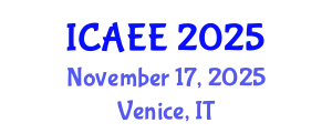 International Conference on Advanced Earthworks Engineering (ICAEE) November 17, 2025 - Venice, Italy