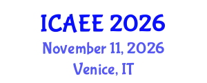 International Conference on Advanced Earthworks Engineering (ICAEE) November 11, 2026 - Venice, Italy