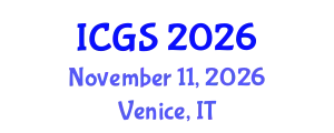 International Conference on Gender Studies (ICGS) November 11, 2026 - Venice, Italy