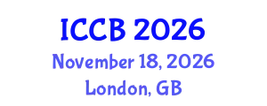 International Conference on Clinical Biostatistics (ICCB) November 18, 2026 - London, United Kingdom