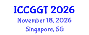 International Conference on Combinatorial Geometry and Graph Theory (ICCGGT) November 18, 2026 - Singapore, Singapore