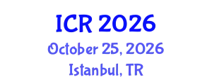 International Conference on Rheology (ICR) October 25, 2026 - Istanbul, Turkey