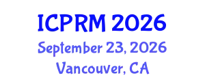 International Conference on Project Risk Management (ICPRM) September 23, 2026 - Vancouver, Canada