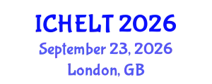International Conference on Higher Education Learning and Teaching (ICHELT) September 23, 2026 - London, United Kingdom