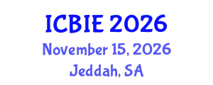 International Conference on Business Incubation and Entrepreneurship (ICBIE) November 15, 2026 - Jeddah, Saudi Arabia