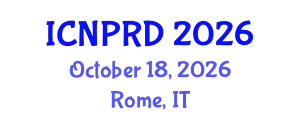 International Conference on Neonatal and Paediatric Respiratory Diseases (ICNPRD) October 18, 2026 - Rome, Italy