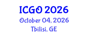 International Conference on General Ophthalmology (ICGO) October 04, 2026 - Tbilisi, Georgia