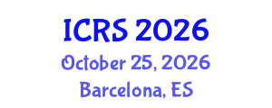 International Conference on Road Safety (ICRS) October 25, 2026 - Barcelona, Spain