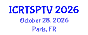 International Conference on Road Traffic Safety and Public Transport Vehicles (ICRTSPTV) October 28, 2026 - Paris, France