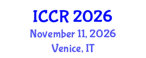 International Conference on Cyanobacteria Research (ICCR) November 11, 2026 - Venice, Italy