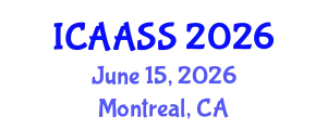 International Conference on Advances in Applied Sport Science (ICAASS) June 15, 2026 - Montreal, Canada