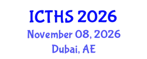 International Conference on Tourism and Hospitality Studies (ICTHS) November 08, 2026 - Dubai, United Arab Emirates