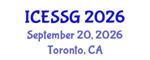 International Conference on Engineering Surveying and Space Geodesy (ICESSG) September 20, 2026 - Toronto, Canada