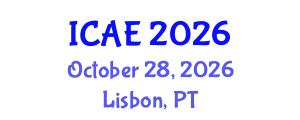 International Conference on Agricultural Entomology (ICAE) October 28, 2026 - Lisbon, Portugal