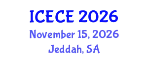International Conference on Adult and Continuing Education (ICECE) November 15, 2026 - Jeddah, Saudi Arabia