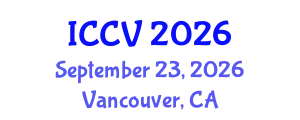 International Conference on Computer Vision (ICCV) September 23, 2026 - Vancouver, Canada