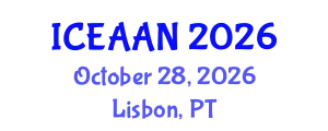 International Conference on Eco-Architecture: Architecture and Nature (ICEAAN) October 28, 2026 - Lisbon, Portugal