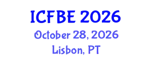 International Conference on Family Business and Entrepreneurship (ICFBE) October 28, 2026 - Lisbon, Portugal
