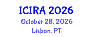 International Conference on International Relations and Affairs (ICIRA) October 28, 2026 - Lisbon, Portugal