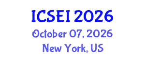 International Conference on Social and Emotional Intelligence (ICSEI) October 07, 2026 - New York, United States