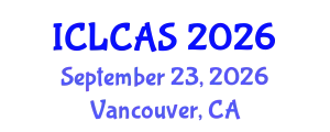 International Conference on Life Cycle Assessment and Sustainability (ICLCAS) September 23, 2026 - Vancouver, Canada