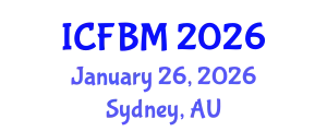 International Conference on Forest Biodiversity Management (ICFBM) January 26, 2026 - Sydney, Australia