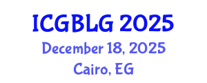 International Conference on Game-Based Learning and Gamification (ICGBLG) December 18, 2025 - Cairo, Egypt