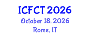 International Conference on Fashion, Culture and Technology (ICFCT) October 18, 2026 - Rome, Italy