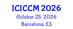International Conference on Intercultural Communication and Conflict Management (ICICCM) October 25, 2026 - Barcelona, Spain