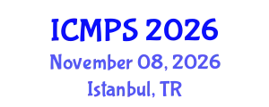 International Conference on Material Physics and Superconductivity (ICMPS) November 08, 2026 - Istanbul, Turkey