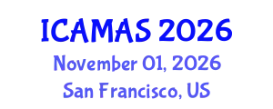 International Conference on Applied Mathematics and Algebraic Structures (ICAMAS) November 01, 2026 - San Francisco, United States