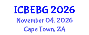 International Conference on Blue Economy and Blue Growth (ICBEBG) November 04, 2026 - Cape Town, South Africa