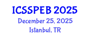 International Conference on Solid-State Physics and Energy Bands (ICSSPEB) December 25, 2025 - Istanbul, Turkey