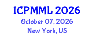 International Conference on Predictive Maintenance and Machine Learning (ICPMML) October 07, 2026 - New York, United States