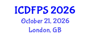 International Conference on Design of Fire Protection Systems (ICDFPS) October 21, 2026 - London, United Kingdom