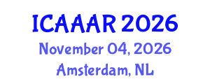 International Conference on Antimycobacterials, Antimicrobial Activity and Resistance (ICAAAR) November 04, 2026 - Amsterdam, Netherlands