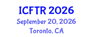 International Conference on Fashion Theory and Research (ICFTR) September 20, 2026 - Toronto, Canada