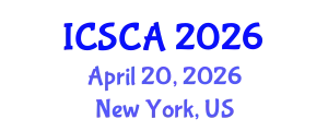 International Conference on Synthetic Chemistry and Applications (ICSCA) April 20, 2026 - New York, United States
