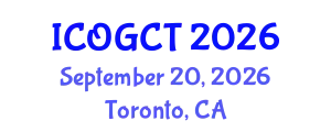 International Conference on Oil, Gas and Coal Technologies (ICOGCT) September 20, 2026 - Toronto, Canada